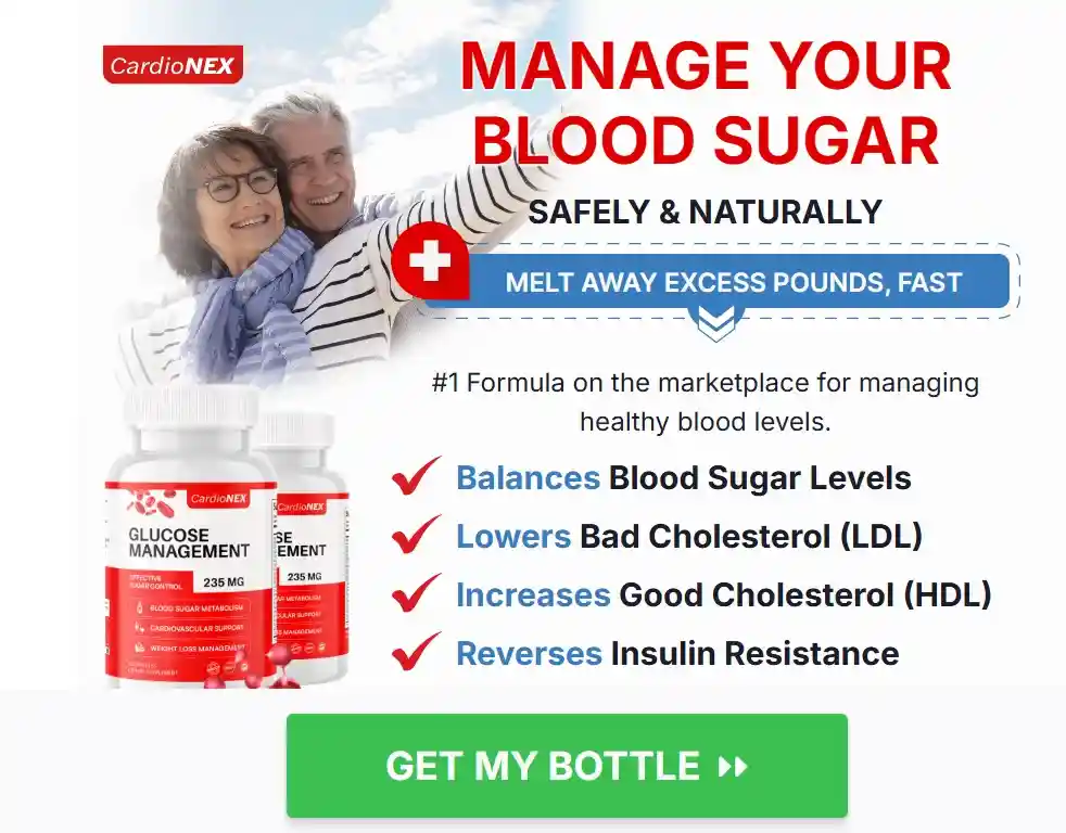 CardioNEX Glucose Management Canada Order Page